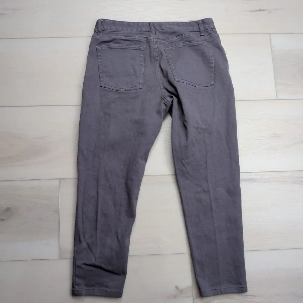 Peter Manning Travel Jeans Mens 30x23 Slim Fit‎ Gray Stretch Denim New York